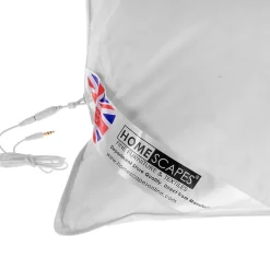 Homescapes Oreiller musical en duvet et en plumes de canard ultra moelleux 50 x 75 cm -* Oreiller Moelleux