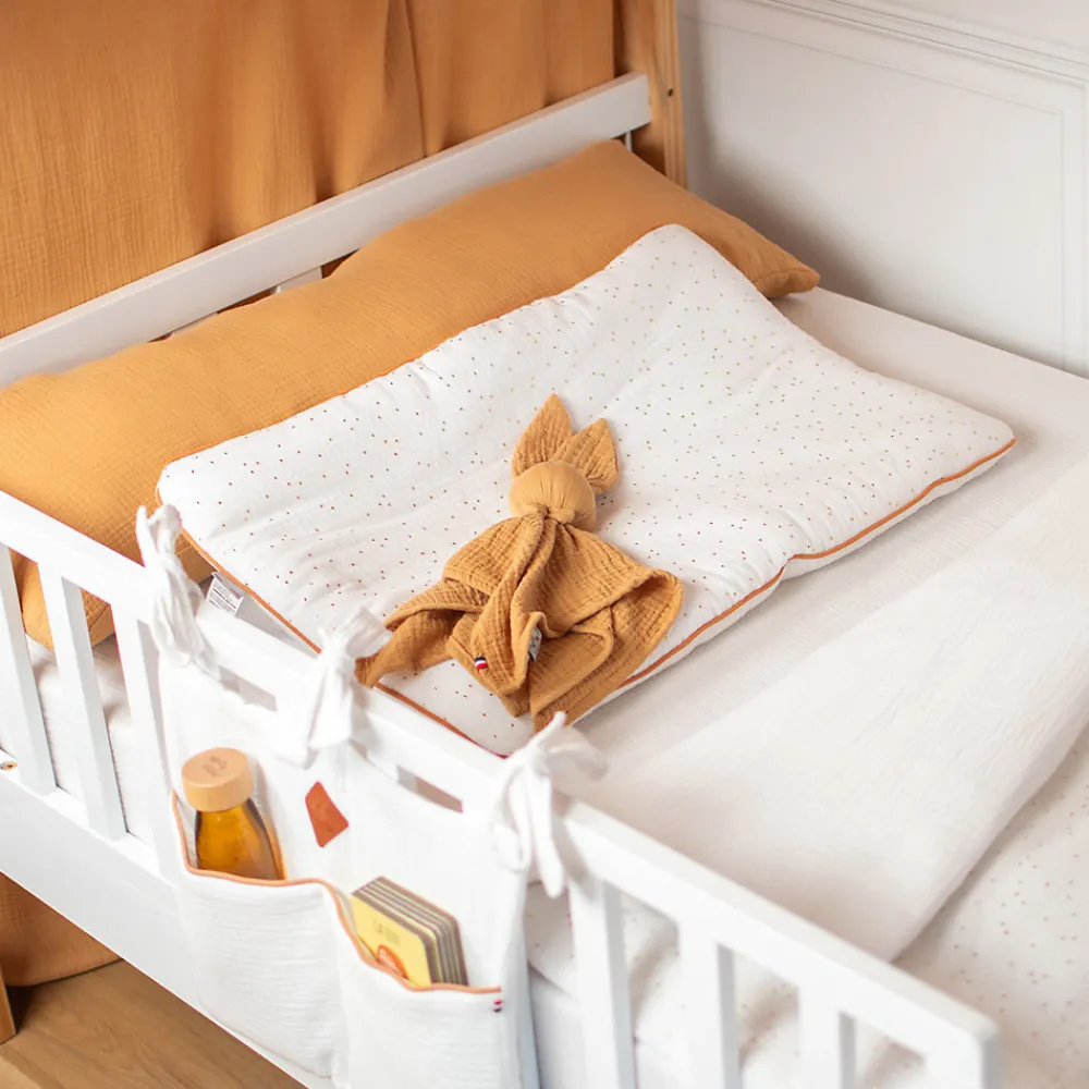 Oreiller plat en gaze de coton Jeanne>Sevira Kids New