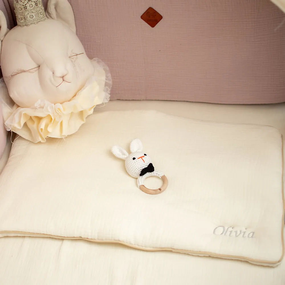 Oreiller plat en gaze de coton Jeanne>Sevira Kids Sale