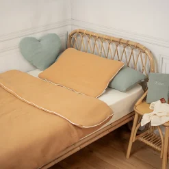 Oreiller plat en gaze de coton Jeanne>Sevira Kids Outlet