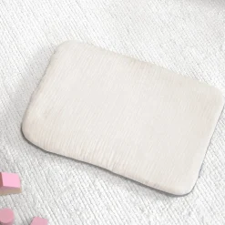 Oreiller plat en gaze de coton Jeanne><noscript><img width=