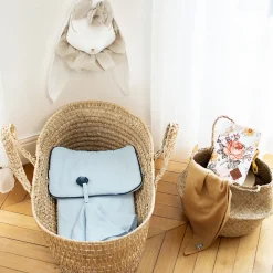 Oreiller plat en gaze de coton Jeanne><noscript><img width=