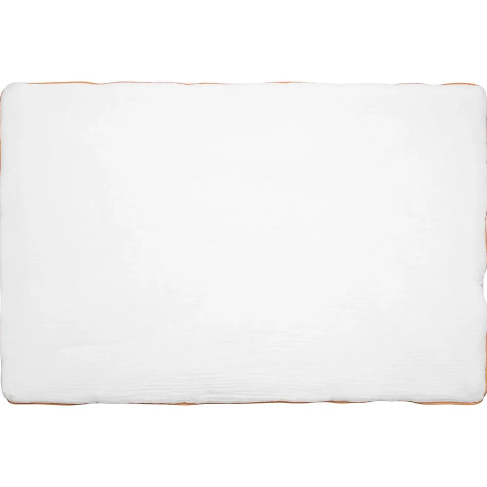Sevira Kids Oreiller plat réversible en gaze de coton Melody* Oreiller Moelleux