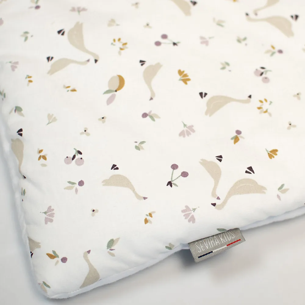 Oreiller plat réversible en coton Sidonia>Sevira Kids Online