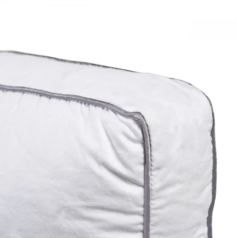 Oreiller Ultra Moelleux 65x65cm COTON PERCALE>Bleu Calin New