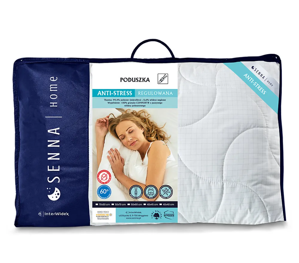 Oreiller 40x60 ANTI STRESS 400g>Senna Home New