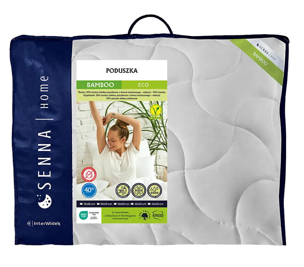 Oreiller 70x70 BAMBOO ECO 1000g>Senna Home Sale