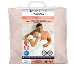 Senna Home Oreiller 70x80 CLASSIC QUILTED rose* Oreiller Moelleux