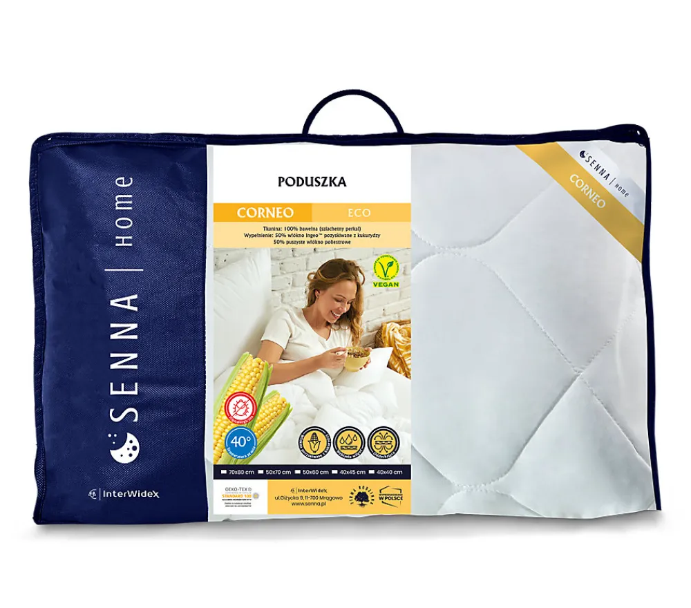 Oreiller 50x60 CORNEO ECO 600g>Senna Home New