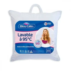 Oreillers Hygiafil 60 x 60 cm lot de 2><noscript><img width=