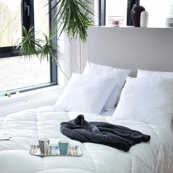 Bleu Calin Oreillers Topcool 60x60 Lot de 2 Blanc* Oreiller Moelleux