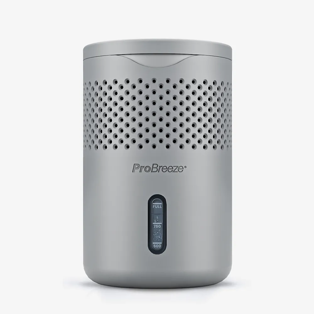 Pro Breeze Osmo Déshumidificateur 1,3L avec pastille de 700g - Gris* Déshumidificateur D'Air