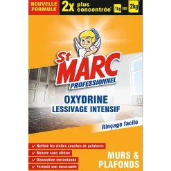 St Marc Oxydrine lessivage intensif murs & plafonds professionnel 1kg* Produits De Gros Lessivage