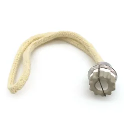 Pack Économie 2x petites mèches de rechange pour lampe catalytique 100ml. Tête en céramique et cordon 100% coton><noscript><img width=