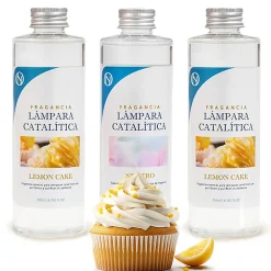 Pack économique 3 parfums pour lampe catalytique : 2 parfums Lemon Cake + nettoyant neutre>Mamamanuela Best