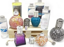 Mamamanuela Pack économique de nettoyage de lampe catalytique 200 ml : 2 grandes mèches de rechange + 200 ml de nettoyant neutre* Désodorisant Et Parfum D'Ambiance