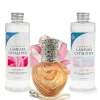 Pack économique Lampe Catalytique Orange Waves + Parfum Lollipop (200 ml) + Nettoyant Neutre (200 ml) + Mèche de Rechange>Mamamanuela