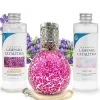Pack économique Lampe Catalytique Mosaïque Fuchsia + Lavender Expression (200 ml) + Nettoyant Neutre (200 ml) + Mèche de Rechange>Mamamanuela Best