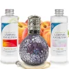 Pack économique Lampe Catalytique Mosaïque de minuit + Parfum Peach Velvet (200 ml) + Nettoyant Neutre (200 ml) + Mèche Rechange>Mamamanuela New