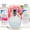 Pack économique Lampe Catalytique Bleu Gris Mat + Parfum Bed of Roses (500 ml) + Nettoyant Neutre (200 ml) + Mèche de Rechange>Mamamanuela New