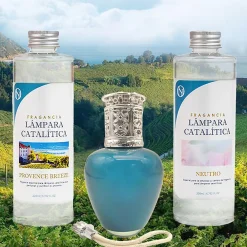 Pack économique Lampe Catalytique Aqua Marina + Parfum Provence Breeze (200 ml) + Nettoyant Neutre (200 ml) + Mèche de Rechange>Mamamanuela Clearance