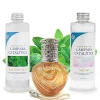 Pack économique Lampe Catalytique Orange Waves + Parfum Mountain Mint (500 ml) + Nettoyant Neutre (200 ml) + Mèche de Rechange>Mamamanuela Clearance