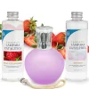Pack économique Lampe Catalytique Fuchsia Mat + Parfum Wild Strawberry (500 ml) + Nettoyant Neutre (200 ml) + Mèche de Rechange>Mamamanuela New