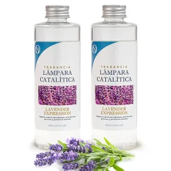 Pack économique 2x Parfum de lampe catalytique 500ml: Arôme Lavender Expression. Profitez plus longtemps de votre parfum préféré>Mamamanuela Outlet