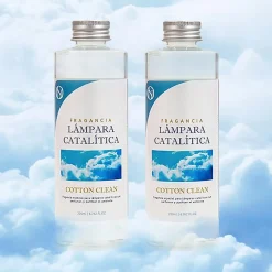Mamamanuela Pack économique 2x Parfum pour lampe catalytique 500 ml : Arôme Cotton Clean. Profitez plus longtemps de votre parfum préféré* Désodorisant Et Parfum D'Ambiance
