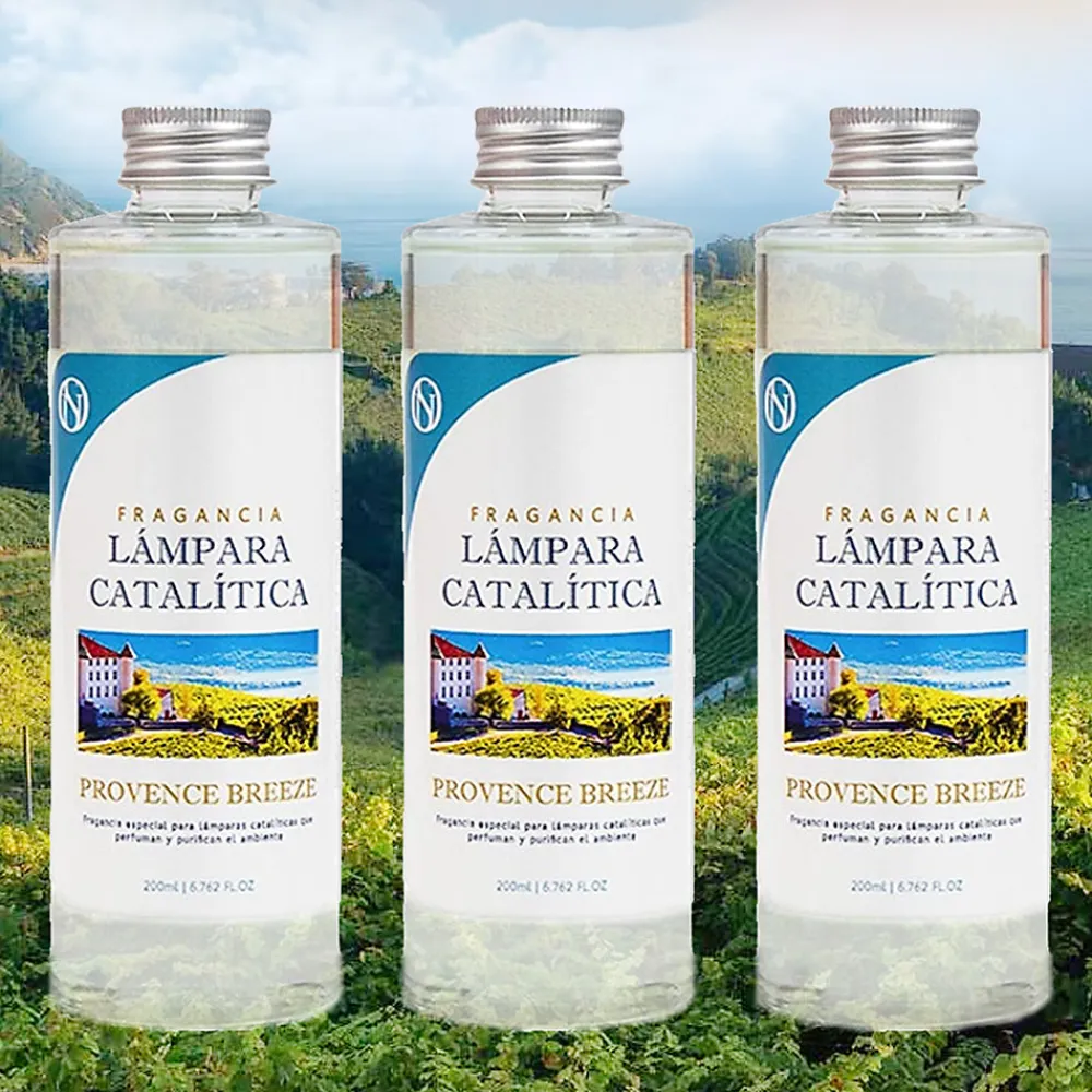 Pack économique 3x Parfum pour lampe catalytique 500 ml : Arôme Provence Breeze - Profitez plus longtemps de votre parfum préféré>Mamamanuela