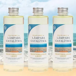 Pack économique 3x Parfums lampe catalytique 200 ml : Arôme Mediterranean Light. Profitez plus longtemps de votre parfum préféré>Mamamanuela Online