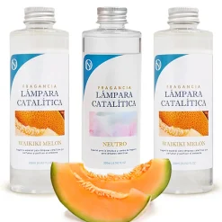 Pack économique 3x Parfums pour lampe catalytique 200 ml : 2 arôme Waikiki Melon + nettoyant neutre>Mamamanuela Best