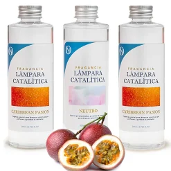 Pack économique 3x Parfums pour lampe catalytique : Arôme Caribbean Passion 500 ml + Nettoyant neutre 200 ml>Mamamanuela Online