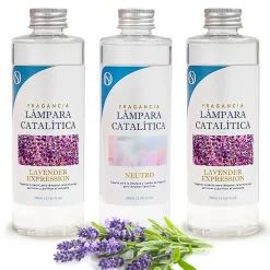 Pack économique 3x Parfums pour Lampe Catalytique : 2 Arômes Lavender Expression 500 ml + Nettoyant Neutre 200 ml>Mamamanuela Discount