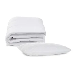 Pack couette + oreiller bébé LAVABLE A 95 C><noscript><img width=