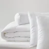 Pack Couette Blanrêve très chaude 260 x 240 + 2 Oreillers 60 x 60 + Polochon 160 Polycoton "Confort" traité Anti Acarien>Blanreve New