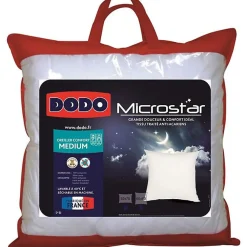 Pack Couette Microstar 140 x 200 cm pour lit 1 place + 1 Oreiller Microstar 60 x 60 cm + 1 Oreiller Microstar 50 x 70 cm><noscript><img width=