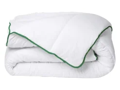 Vente-unique Pack Couette tempérée 220 x 240 + 2 oreillers 60 x 60 cm - Anti-acariens naturel Greencare - AZYLIA II* Couette