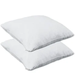 Pack De 2 Oreillers À Mémoire De Forme Viscoélastique 60x50cm HG65X2>Herzberg Hot