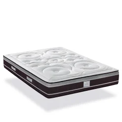 Pack Divin 90x200 cm Matelas Ressorts + Sommier Bois + Accessoires><noscript><img width=