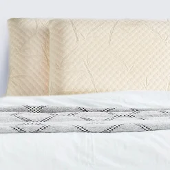 Pack Douce Nuit Surmatelas + Protège matelas + Couette + Oreillers 180x200 cm>Olympe Literie Best