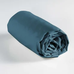 Pack housse de couette 220x240 cm Alianor + drap housse 140x190 Bleu><noscript><img width=