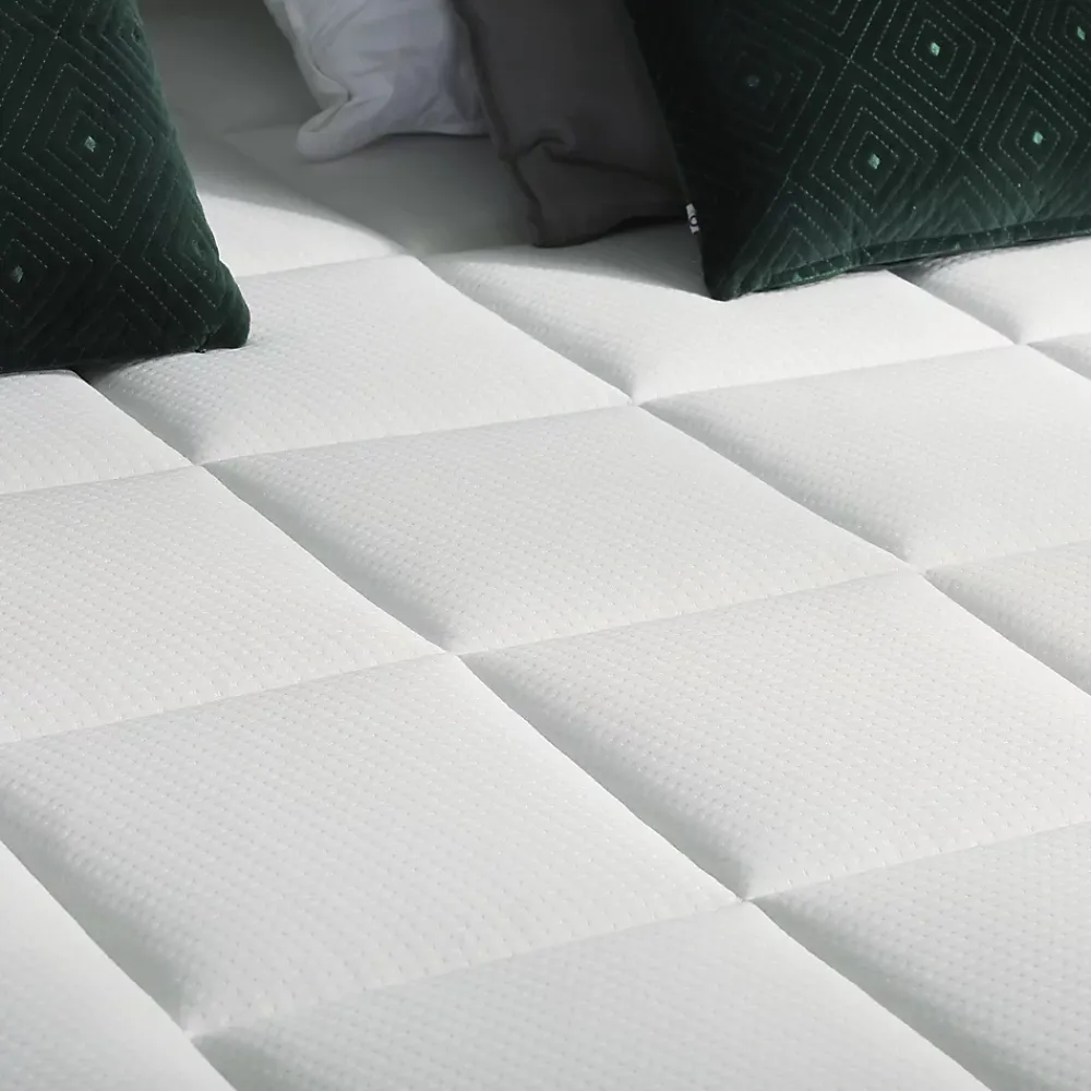 Idliterie Pack matelas ressort et visco et 2 sommiers couette oreiller 160x200* Ensemble Sommier Et Matelas