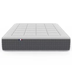 Idliterie Pack ressort 7 zones sommier couette oreiller 140x190* Ensemble Sommier Et Matelas