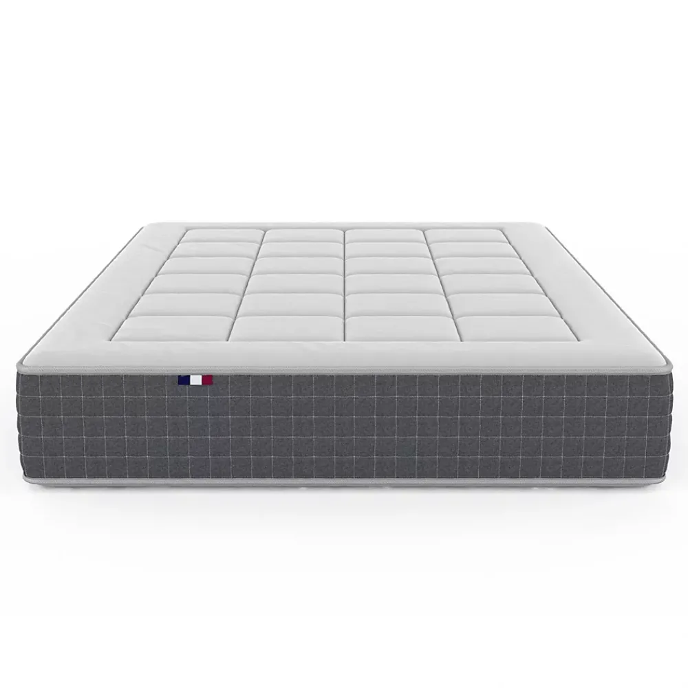 Idliterie Pack ressort 7 zones sommier couette oreiller 140x190* Ensemble Sommier Et Matelas