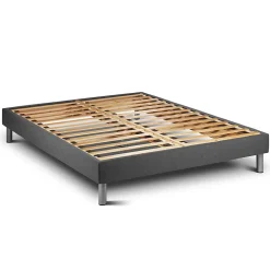 Vitalit Pack sommier kit matelas Mousse polyuréthane à mémoire de forme avec couette et oreillers* Ensemble Sommier Et Matelas