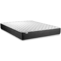 Vitalit Pack sommier kit matelas Mousse polyuréthane à mémoire de forme avec couette et oreillers* Ensemble Sommier Et Matelas