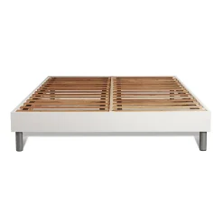 Pack sommier kit matelas Mémoire de forme avec couette et oreillers><noscript><img width=