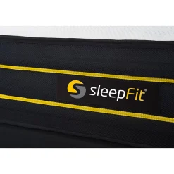 Sleepfit Pack sommier kit matelas Mémoire de forme et micro ressorts ensachés avec couette et oreillers* Ensemble Sommier Et Matelas