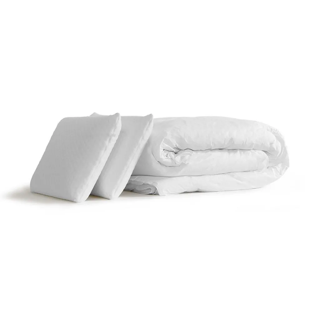 Pack sommier kit matelas Latex et mémoire de forme avec couette et oreillers>Actisom Sale